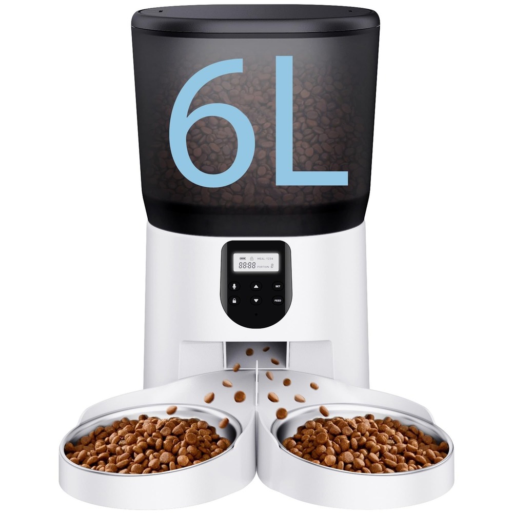 New Automatic Cat Feeder For 2 Cats